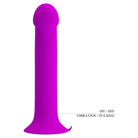 WIBRATOR - Murray PURPLE, 12 vibration functions 12 pulse wave settings Suction base