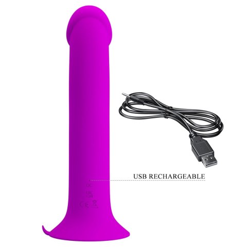 PRETTY LOVE - Murray PURPLE, 12 vibration functions 12 pulse wave settings Suction base