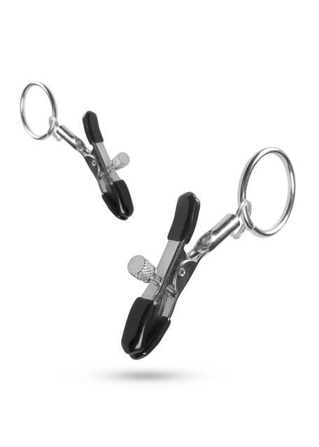 Stymulator-Metal Nipple Clamps With Ring