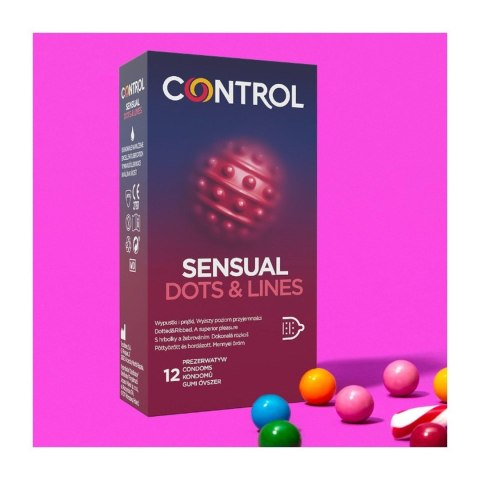 Control Sensual Dots & Lines 12""s