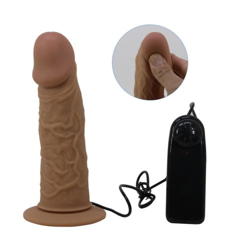 PRETTY LOVE - HARNESS BRIEFS- Draven Strap-On 6,8'' Dildo vibration