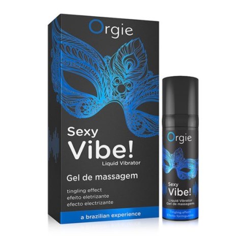 ŻEL STYMULUJĄCY SEXY VIBE! - LIQUID VIBRATOR 15 ML 27-0001