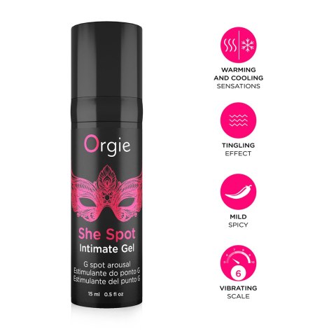 ŻEL STYMULUJĄCY SHE SPOT - G-SPOT AROUSAL - 15ML 27-0040