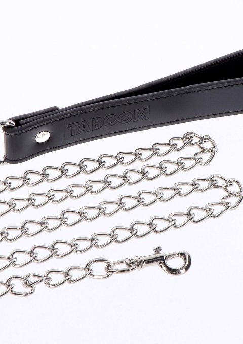 Chain Leash Black