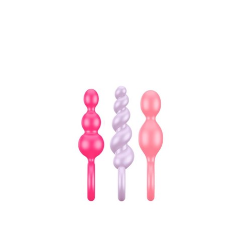 Zestaw-Satisfyer Plugs colored (set of 3)