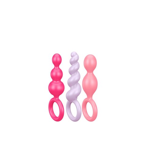 Zestaw-Satisfyer Plugs colored (set of 3)