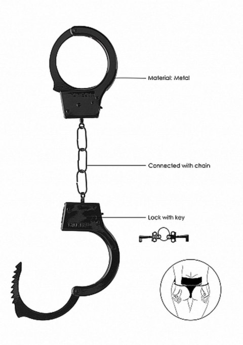 Beginner""s Handcuffs - Black