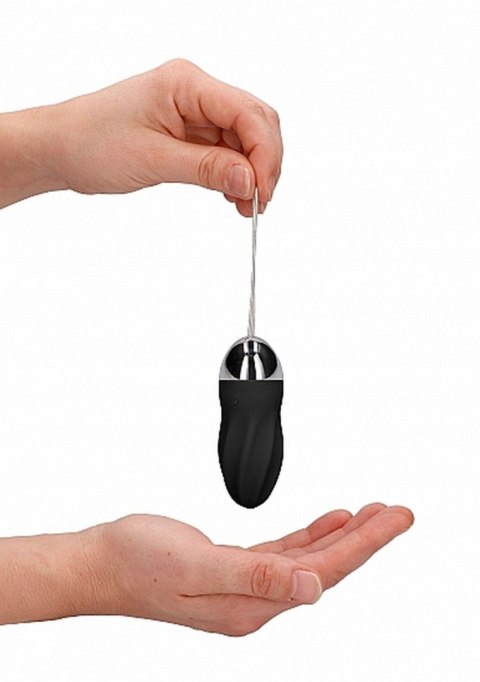 George - Rechargeable Remote Control Vibrating Egg - Black