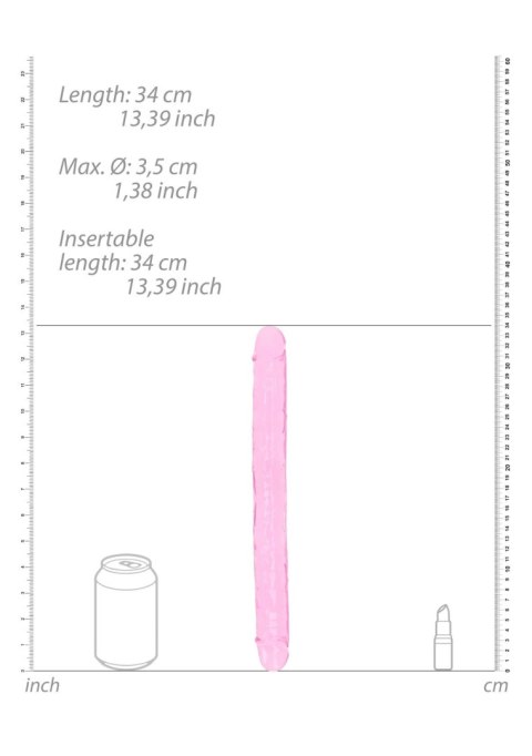 Realistic Double Dong - 13'' / 34 cm