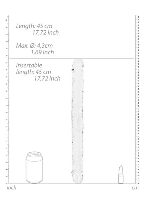 Realistic Double Dong - 18'' / 45 cm