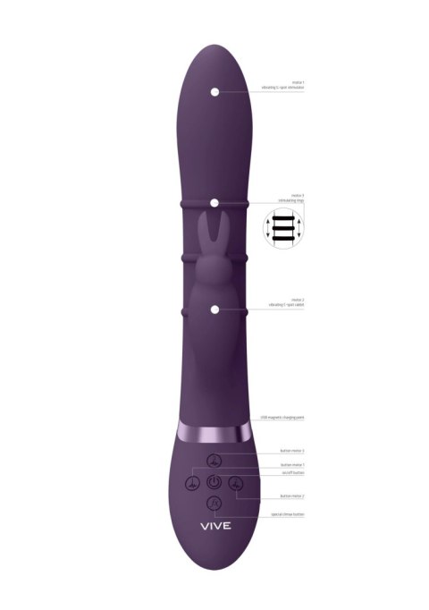 Sora - Up & Down Stimulating Rings, wibrator G-Spot Wibrator króliczek, rabbit