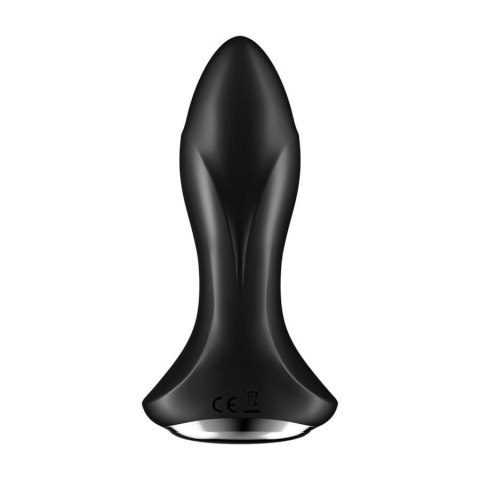 Plug-Vibrator Rotation Plug 1 Connect App (Black)