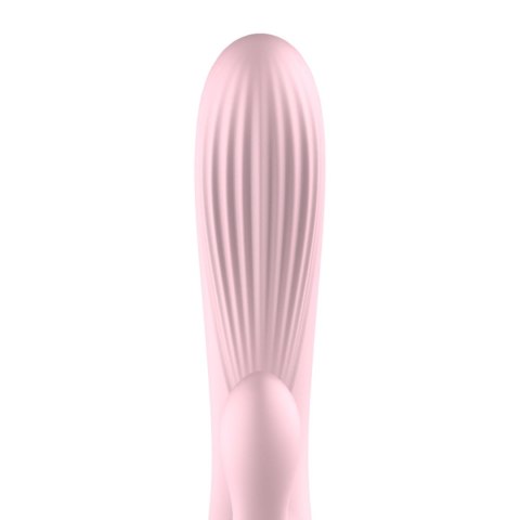 Wibrator- B - Series, Silicone wibrator Pink USB 20 Function / Heating