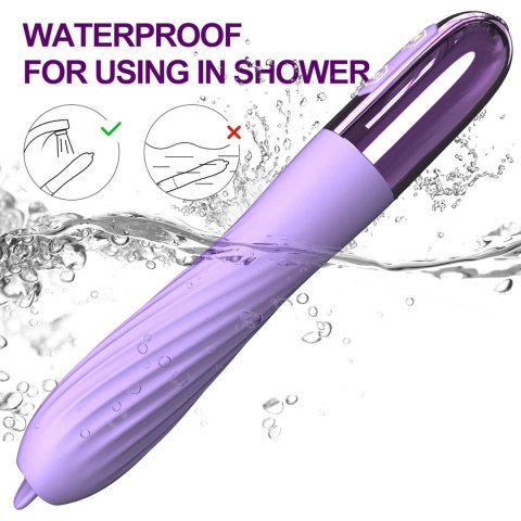 Wibrator-Silicone Vibrator USB, 10 vibration modes, Heating