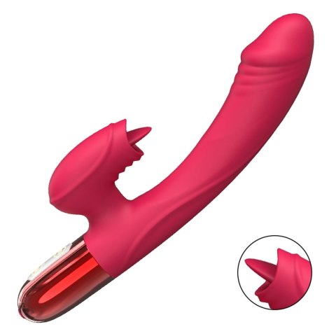 Wibrator-Silicone wibrator USB, 20 vibration modes, Heating Wibrator-Silicone wibrator USB, 20 vibration modes, Heating