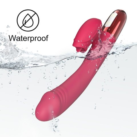 Wibrator-Silicone wibrator USB, 20 vibration modes, Heating Wibrator-Silicone wibrator USB, 20 vibration modes, Heating