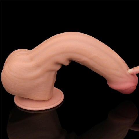 11.5'' King Sized Sliding Skin Dual Layer Dong 11.5'' King Sized Sliding Skin Dual Layer Dong