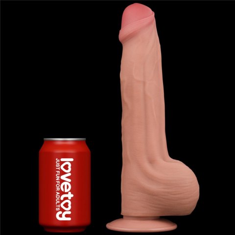 11.5'' King Sized Sliding Skin Dual Layer Dong 11.5'' King Sized Sliding Skin Dual Layer Dong
