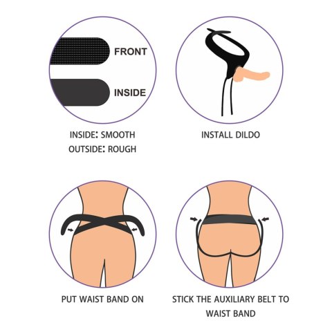 Easy strap on Set 8.5'' Easy strap on Set 8.5''