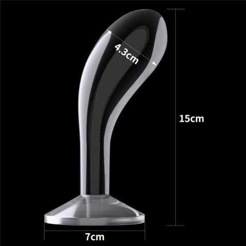 Flawless Clear Prostate Plug, korek analny 6.0'' Flawless Clear Prostate Plug, korek analny 6.0''