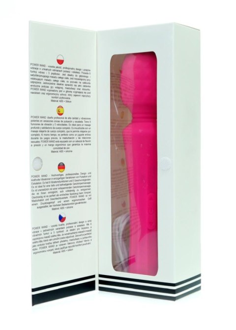 Stymulator-Rechargeable Power Wand - Pink