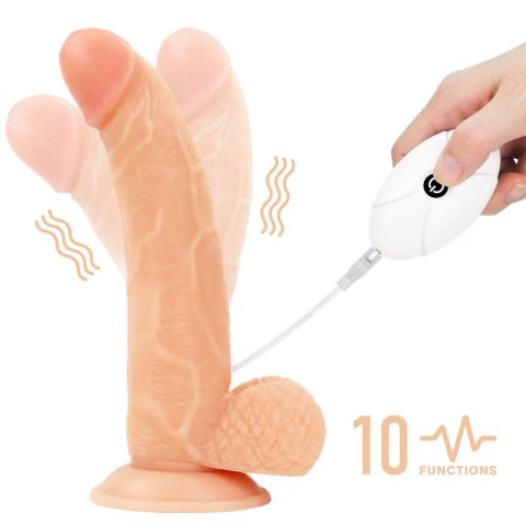 Vibrating Easy strap on Set 8.5''