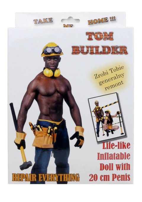 Lalka- Tom - Builder Male Doll Lalka- Tom - Builder Male Doll