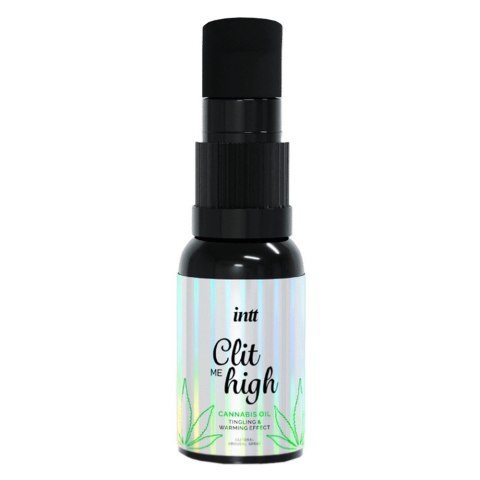 Żel intymny dla kobiet. Wibrator do łechtaczki. Clit Me High Cannabis Oil 15 ml.