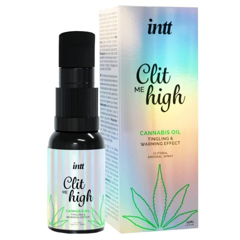 Żel intymny dla kobiet. Wibrator do łechtaczki. Clit Me High Cannabis Oil 15 ml.