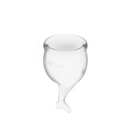 Feel Secure Menstrual Cup Set Transparent