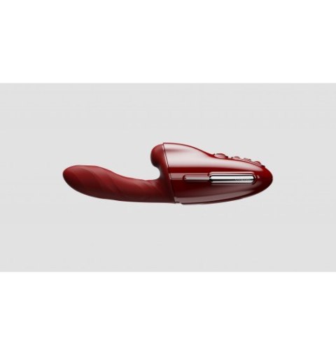 Qingnan No.9 Handheld Vibrating and Rotating Thruster Set Red