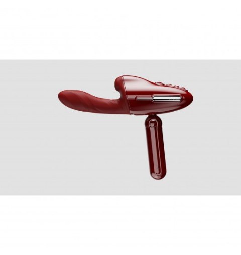 Qingnan No.9 Handheld Vibrating and Rotating Thruster Set Red