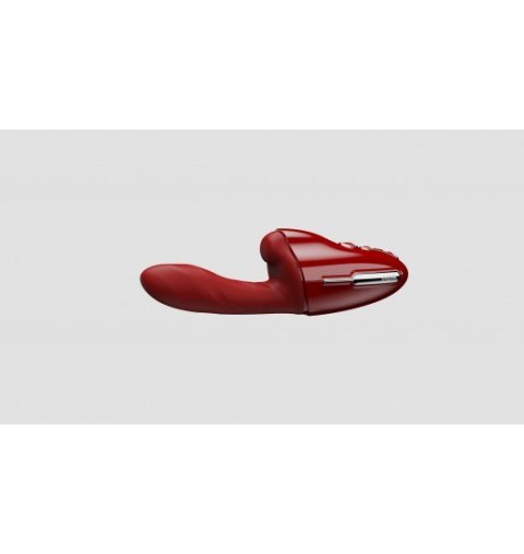 Qingnan No.9 Handheld Vibrating and Rotating Thruster Set Red