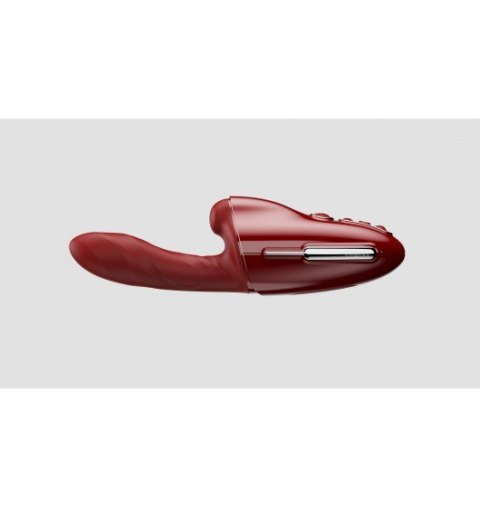 Qingnan No.9 Handheld Vibrating and Rotating Thruster Set Red