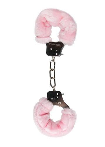 Kajdanki-Furry Handcuffs - Pink