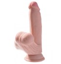 King Cock 3D Cock Swinging Balls 7 Inch