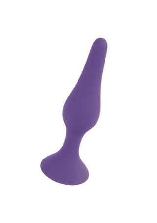 Plug, korek analny-Silicone Plug, korek analny Purple - Small