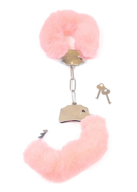 Kajdanki Fetish B - Series- Furry Cuffs Light Pink