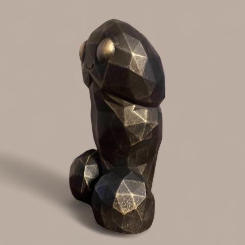 DICKER - figurka w kształcie penisa Diamond Dick - Diamentowy