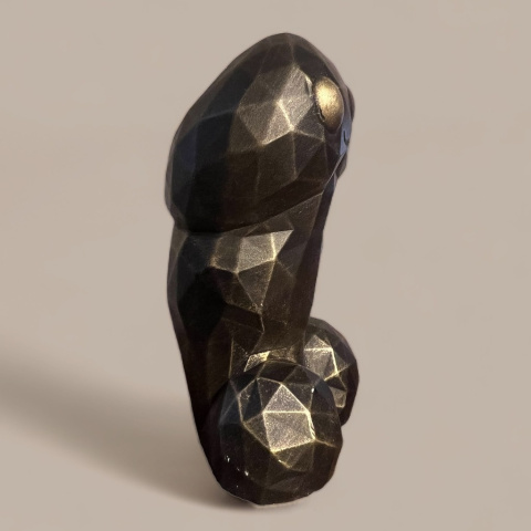 DICKER - figurka w kształcie penisa Diamond Dick - Diamentowy