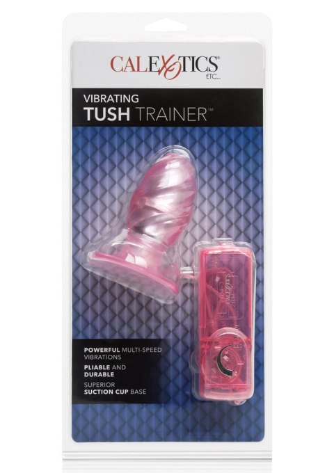 Plug, korek analny/vibr-TUSH TRAINER VIBRATING PINK