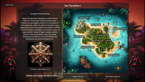 SEX PARADISE - PRZYGODOWA GRA EROTYCZNA Windows i MacOS i Android