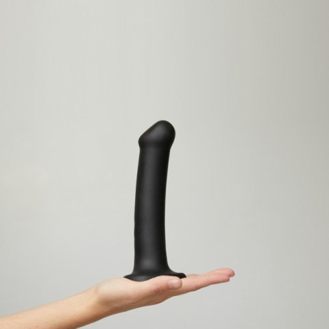 Silicone Bendable Dildo Double Density Chocolate XL