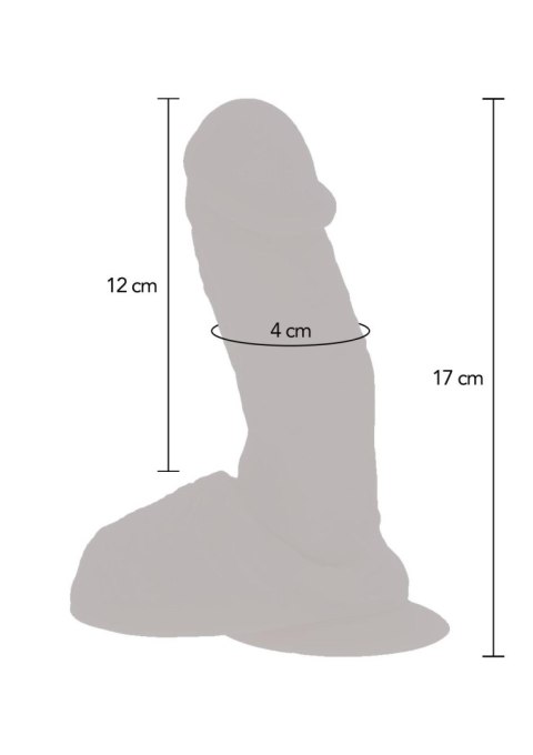 Silicone Vibrating Dildo Light skin tone