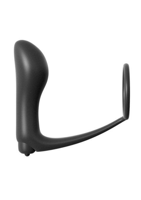 Cockring Vibrating Plug Black