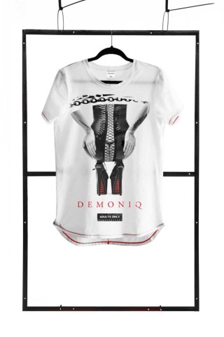 T-shirt men white S fashion