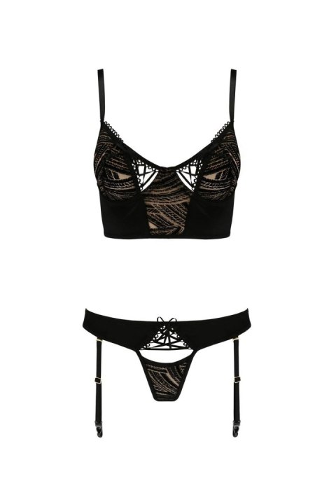 Bielizna-LARA SET black S/M - Casmir