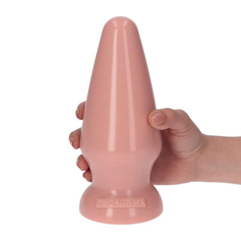 Plug, korek analny-Italian Cock 6,5""Flesh