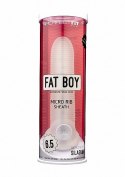 Fat Boy Micro Ribbed Sheath Clear 6,5"