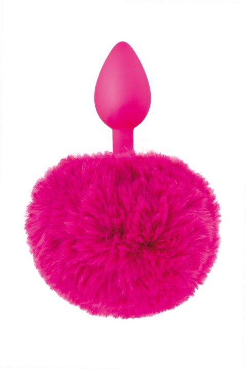 POMPON FUCHSIA ANAL plug, korek analny